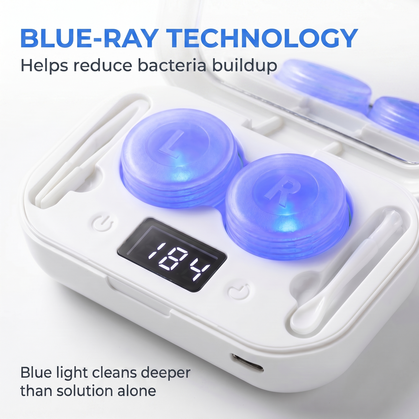 Ultrasonic Contact Lens Cleaner